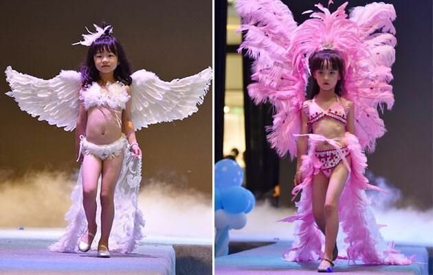 Image result for Mainstream Normalizes Pedophilia with ‘Victoria Secret’-Style Lingerie Show Featuring 5yo Girls